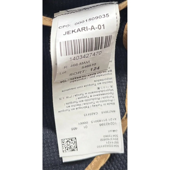 BOSS Hugo Boss Jekari Blazer Jacket 8 Navy Blue - Picture 10 of 11